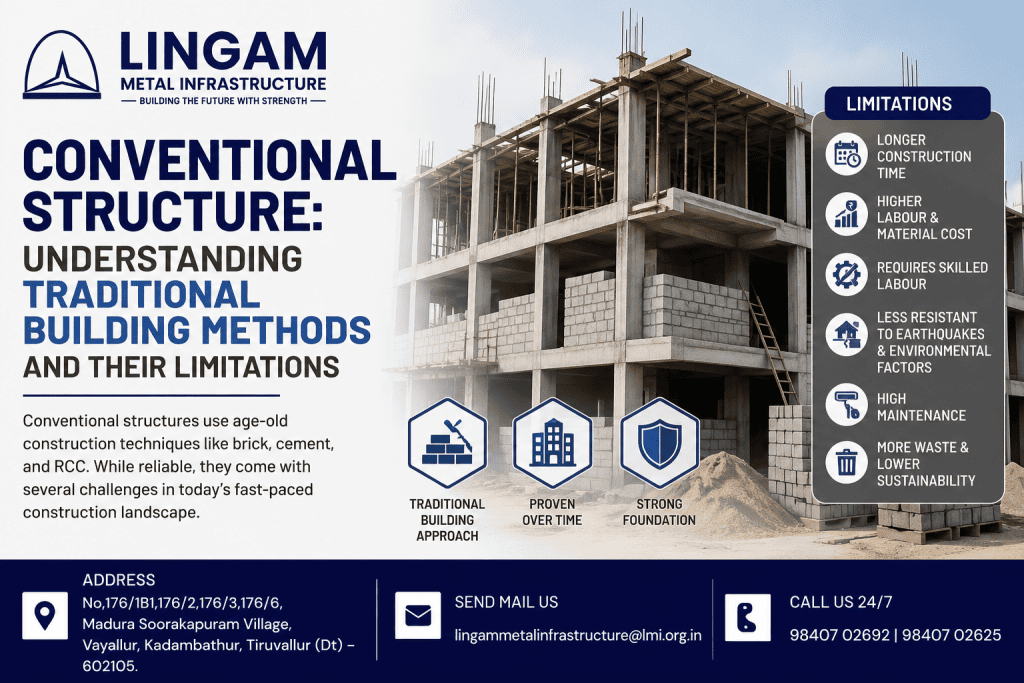 Conventional Structure: Understanding Traditional Building Methods and Their Limitations